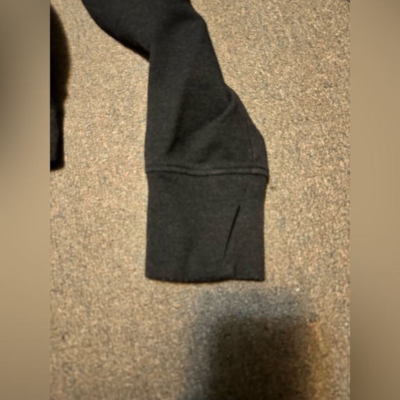 Victoria's Secret SPORT Large Cowl Neck Long Sleeve Black Pullover Hoodie - Picture 9 of 13